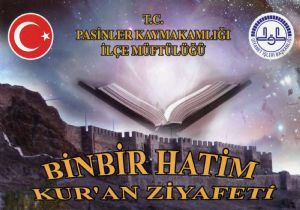 Pasinler'de 1001 Hatim coşkusu